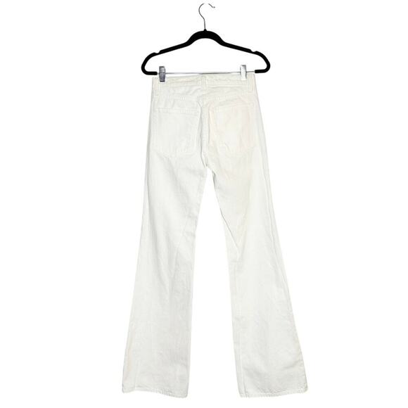 Nili Lotan Celia Bootcut Jeans Women’s Cream Wash Size 24 - Picture 4 of 11